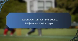 Test Cricket: Kampens indflydelse, Præstation, Evalueringer