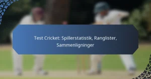 Test Cricket: Spillerstatistik, Ranglister, Sammenligninger