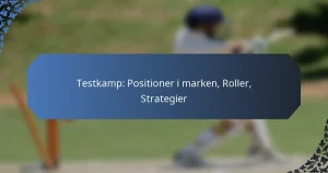 Testkamp: Positioner i marken, Roller, Strategier