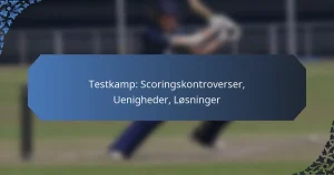 Testkamp: Scoringskontroverser, Uenigheder, Løsninger