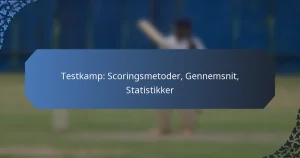 Testkamp: Scoringsmetoder, Gennemsnit, Statistikker